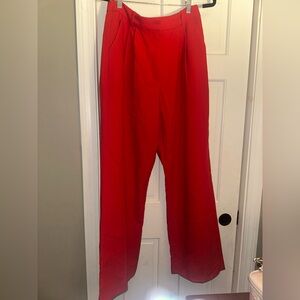 Abercrombie Red Pants new with tags Sz 31 - 12 A curve